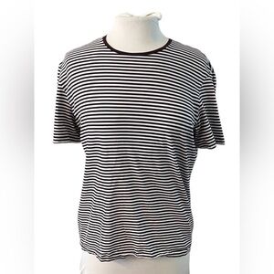 COS Striped Short Sleeve Tee - Medium